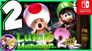 Luigi's Mansion 2 HD Switch Remake Full Game Walkthrough Part 2 Haunted Towers  (Nintendo Switch)