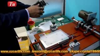 How to iPhone 6S Broken LCD Front Glass Replacement jiutu 9TU A002 Full Automatic Set of Machines