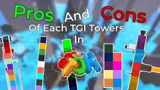 JToH - Pros and Cons of Each Tower (World 1)