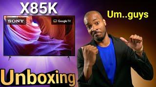 Brilliant Sony X85K Unboxing, Setup, And Initial Impressions