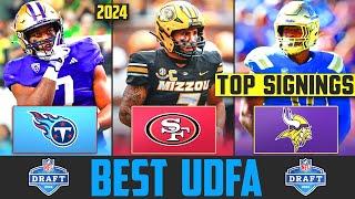 2024 NFL Draft BEST UDFA Signings | NFL Undrafted Free Agent Signings