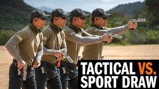 Competition Shooting: Tactical Versus Sport or Competition Style Draw