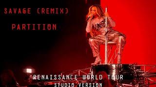 Beyoncé - Savage (Remix)/Partition - RENAISSANCE WORLD TOUR (Live Studio Version)