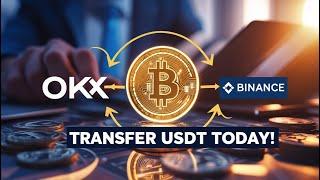 How to Transfer TRC20 USDT from OKX to Binance – Step by Step Guide | Budget Like a Pro