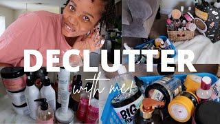 I'm Retiring as a Natural Hair Product Junkie! Declutter + Chill with Me