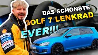 Brutaler VW Golf 7 Lenkrad Umbau | Das ist Zauberei | myLenkrad Manufaktur