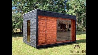 Outdoor modern sauna | Moderne Außensauna Gartensauna | Cabine sauna exterieur moderne