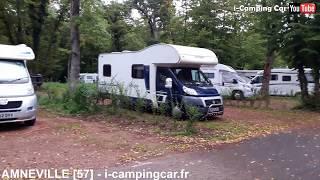 AMNEVILLE [57] - Aire Camping Cars en Moselle