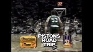 Detroit Pistons-Boston Celtics Northwest Airlines Road Trip Promotion (1990)