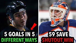 The CRAZIEST Single Game Performances in NHL History || Ft. Graviteh