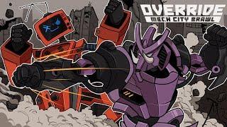ROCK'EM SOCK'EM ROBOTS! (aka the BEST fighting game EVER) | Override: Mech City Brawl