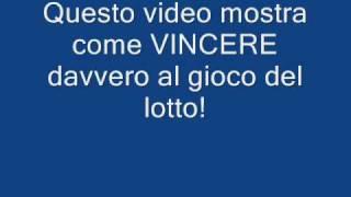 Come VINCERE al gioco del lotto!