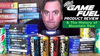 Game Fuel Product Review; Plus a History of Mountain Dew, Amp & Kickstart