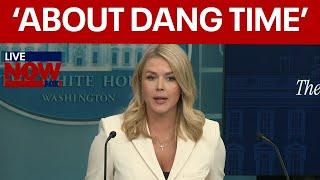 FULL REMARKS: Karoline Leavitt gives White House briefing