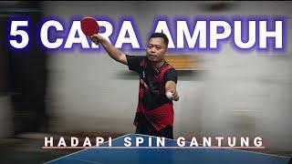 5 macam teknik ampuh cara mengembalikan teknik spin gantung forehand tenis meja