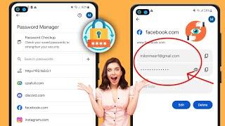 How to know all password saved in your google account (2024)