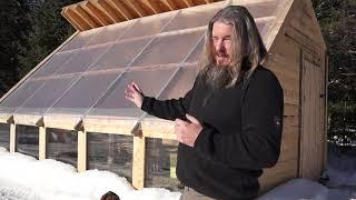 Passive Solar Greenhouse Tour