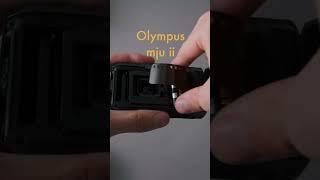 Loading film into the Olympus mju ii