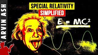 Special Relativity simplified using no math. Einstein thought experiments