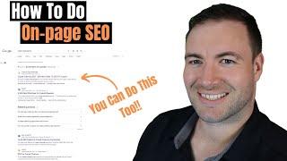 How To Do On Page SEO - Step By Step Guide