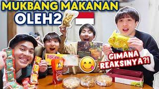 WASEDABOYS MUKBANG MAKANAN + SAMBEL OLEH2 DARI INDONESIA! KETAGIHAN SEMUA!?