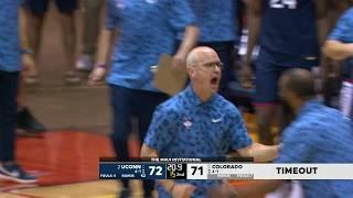 Dan Hurley held back by assistant coaches after no-call vs. Colorado | ESPN College Basketball