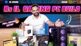 Rs 1 Lakh Full PC Build For Gaming & Editing | Intel i5 13500 & RTX 3060 | Includes UPS & Monitor