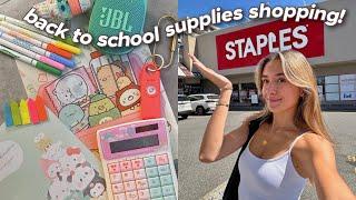 BACK TO SCHOOL SUPPLIES SHOPPING 2024! college shopping 