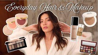 GRWM | my chill with a little ~oomph~ everyday hair and makeup