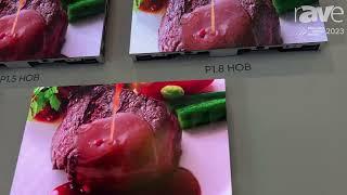 ISE 2023: HIKVISION Previews Indoor Fine-Pitch LED Displays, Including HOB Range and COB Range