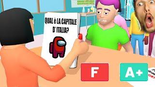 SE SBAGLI LA RISPOSTA sei BOCCIATO DA SCUOLA!! | 3 Giochi a Caso