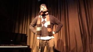 Spoken Word Poet Advocate of Wordz - Superman @ NYC Open Mic Joint