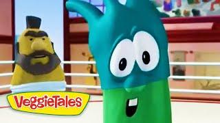 VeggieTales | Larry Learns to Try Again! | A Lesson in Finding Your Strength