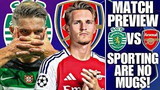 SPORTING LISBON VS ARSENAL UEFA CHAMPIONS LEAGUE MATCH PREVIEW & PREDICTED LINEUPS!