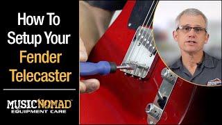 FENDER TELECASTER (TELE) - How to Setup your Guitar, Step-by-Step