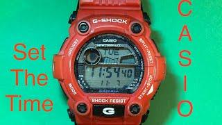 Casio G-Shock Watch Set the Time #G-Shock; #Set Time