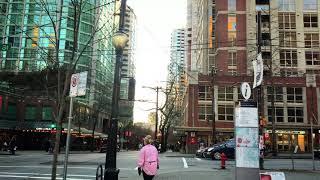 Vancouver Public Library (Central) in downtown