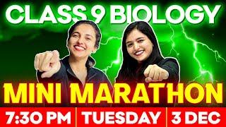 Class 9 Biology Christmas Exam  | Marathon | Full Chapter | Exam Winner