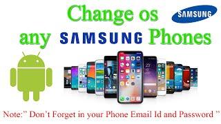 Change os in Samsung mobiles | any android phone | Tamil | M42 TECH