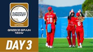  ECN Greece-Spain T20IW, 2024 | Day 3 | 22 Sep 2024 | Live International Cricket