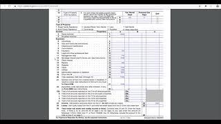 Schedule E Tax Form