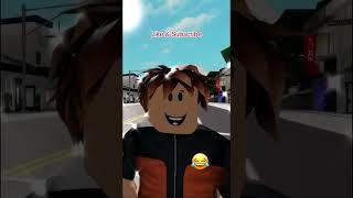 Happy dancing in Roblox Brookhaven street #dance #dancer #street