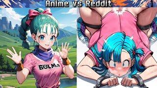 Anime vs RedditDragon Ball GirlThe Rock Reaction MemeMizohent93