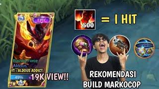 TERIMAKASIH MARKOCOP!!! BUILD ALDOUS MARKOCOP 2023 | ITEM ALDOUS - Mobile legends