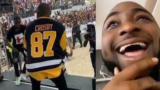 Davido: " Why I Ran Off Stage When A Fan Approached Me...