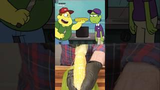 Bill's Interplanetary Popcorn Is A Star Among Snacks! #shorts #bigcitygreens #popcorn #disney