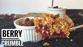 Deliciousnessly | Berry Crumble Recipe