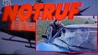 Feuerwehr und DRK Ahrweiler bei RTL Notruf 1992 - Verkehrsunfall auf der Autobahn A61 