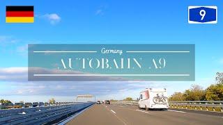 Drive in Germany - Autobahn A9 Top Speed to Berlin
