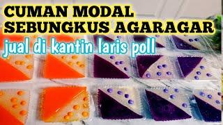 MODAL 1 BUNGKUS AGAR AGAR OMSETNYA MELIMPAH, IDE JUALANLARIS KU